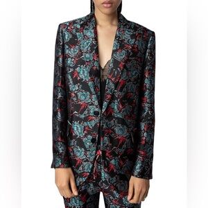 Zadig & Voltaire Vegy Jacquard Blazer in Nior